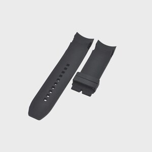 S1 Rally 19328 26 mm zwarte rubberen horlogeband vervangen afbeelding 3