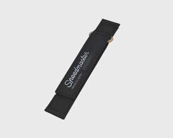 Correa negra de 20 mm para Speedmaster MoonSwatch