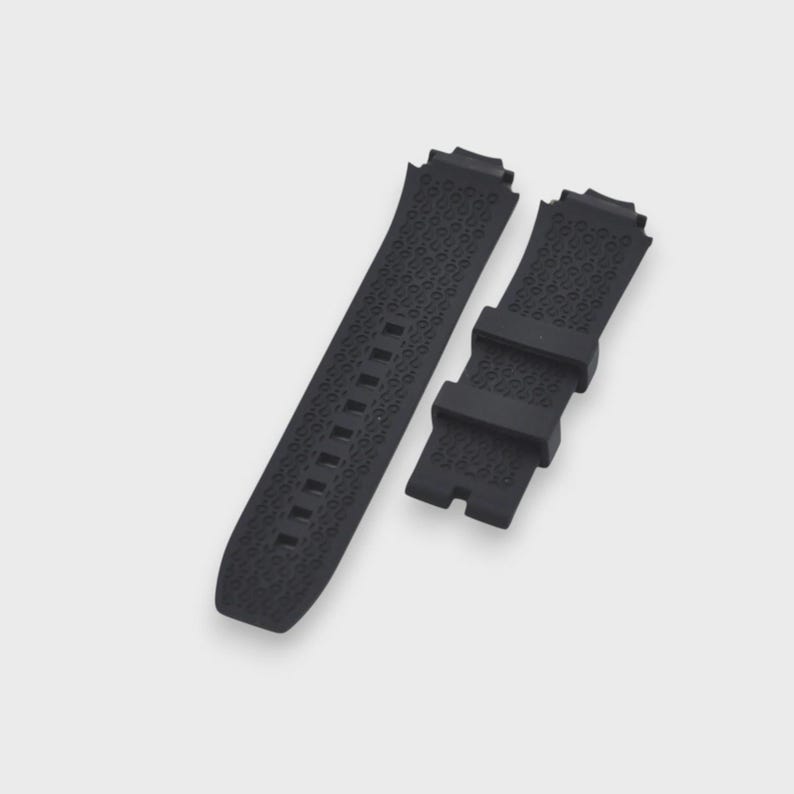 Correa de caucho negra de 19 mm para ciclismo T-Race imagen 3