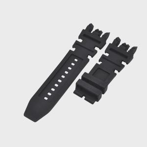 Subaqua 18552 26mm Black Rubber Watch Strap Replacement image 3