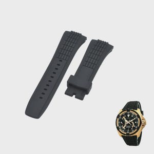 Correa de caucho negra de 26 mm para Velatura SRH006P1 imagen 1