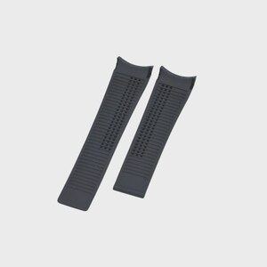 Cinturino in gomma nera da 22 mm per cinturino per orologio FT6012 CV7A12 immagine 3