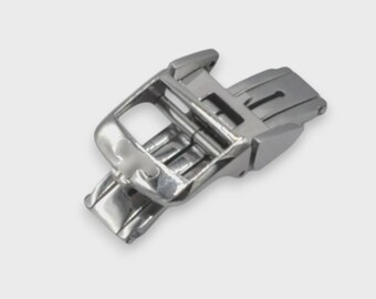 18mm Stainless Steel Deployment Clasp Compatible with Classic Dress Watch Models