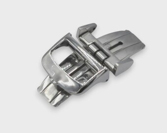 16mm Stainless Steel Deployment Clasp Compatible with Classic Dress Watch Models