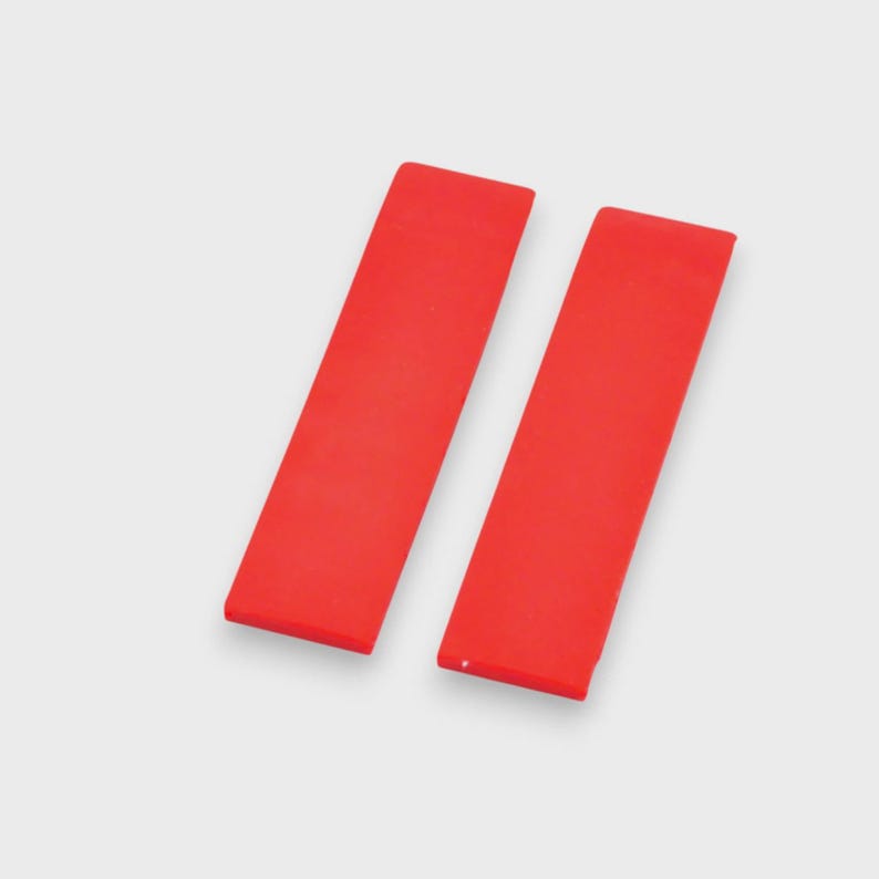 20mm Red Rubber Strap for T-Race T472 T610020553 image 2