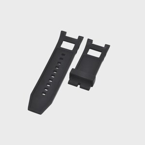 Subaqua 17116 28mm Black Rubber Watch Strap Replacement image 3