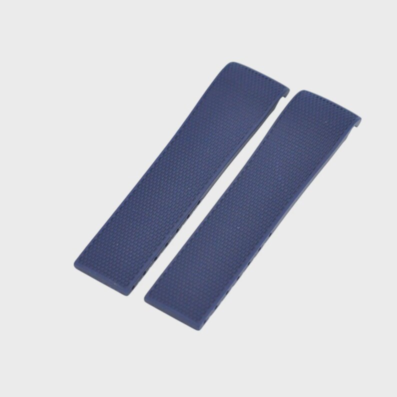 21mm Blue Rubber Watch Strap for L682155920 HYDROCONQUEST L3.883.4 Replacement Band image 2