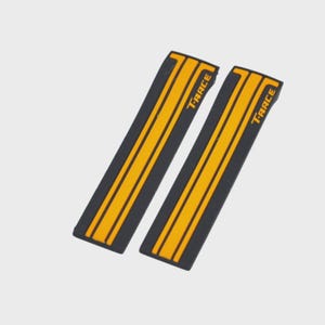 21mm Black Rubber Strap for T-Race T048 image 1