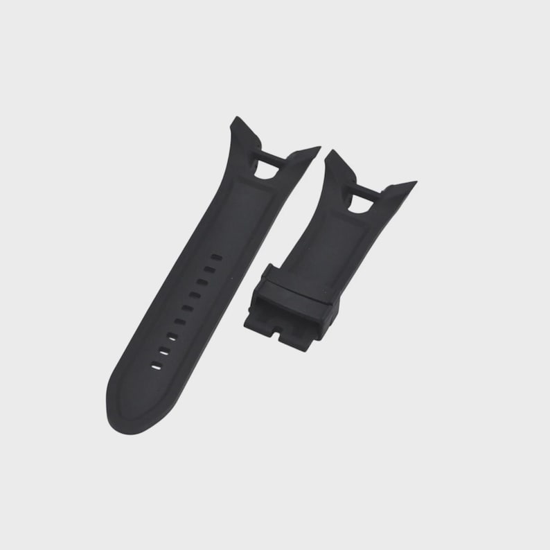 Venom 18453 35mm Black Rubber Watch Strap – Sport Replacement Wristwatch Band image 3
