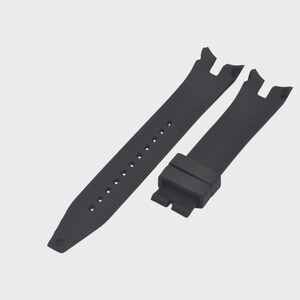 21mm Black Rubber Strap for Sportura SNAF25P1 image 3