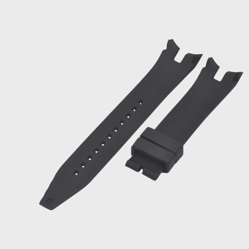 21mm Black Rubber Strap for Sportura SNAF25P1 image 3