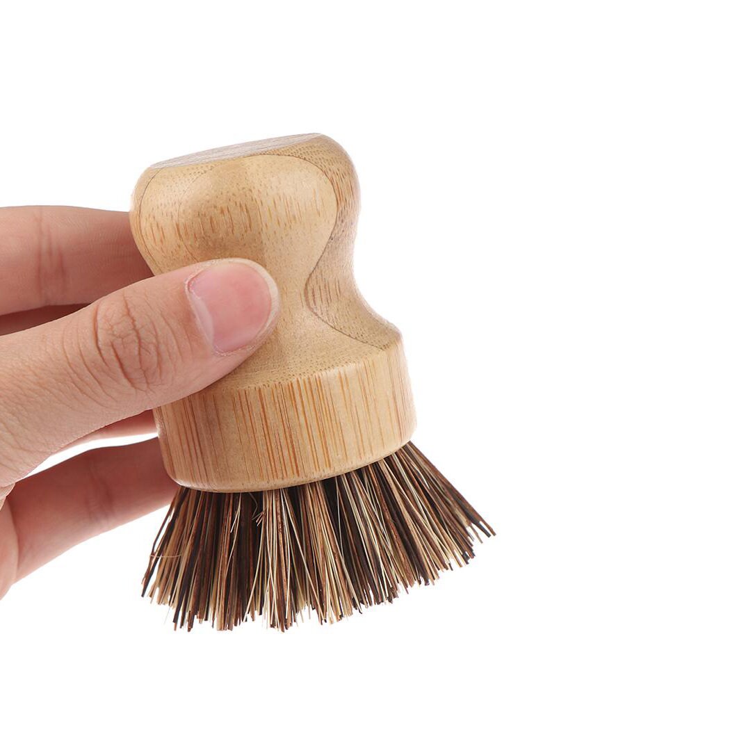 Bamboo Pot Scrubbers Sustainable Kitchen Scrubber Plastic Free