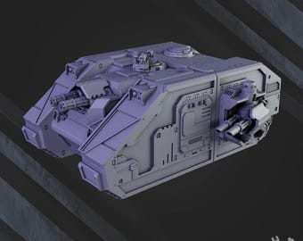 Space Knights ASV - Proxy for Raider-class vehicles for Grimdark Tabletop Games