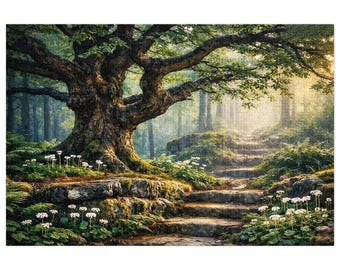 Jigsaw puzzle with tin - Time for a Walk #1