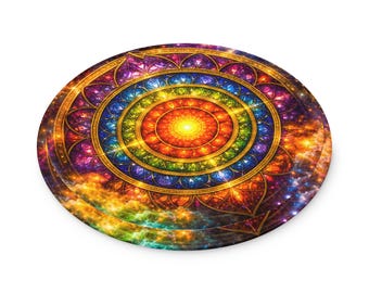 Spectrum of Glowing Unity Acrylic Ornament