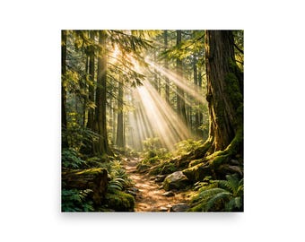 Poster - Light Finds its way through the Silence