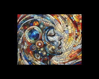 Whispered Mosaic of Presence Jigsaw puzzle