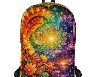 Backpack - Maximalist Fractal Textile