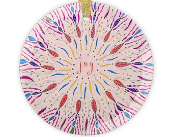Glass Ornaments - Joyful Celebration