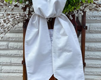 Blank Wreath Sashes For Embroidery