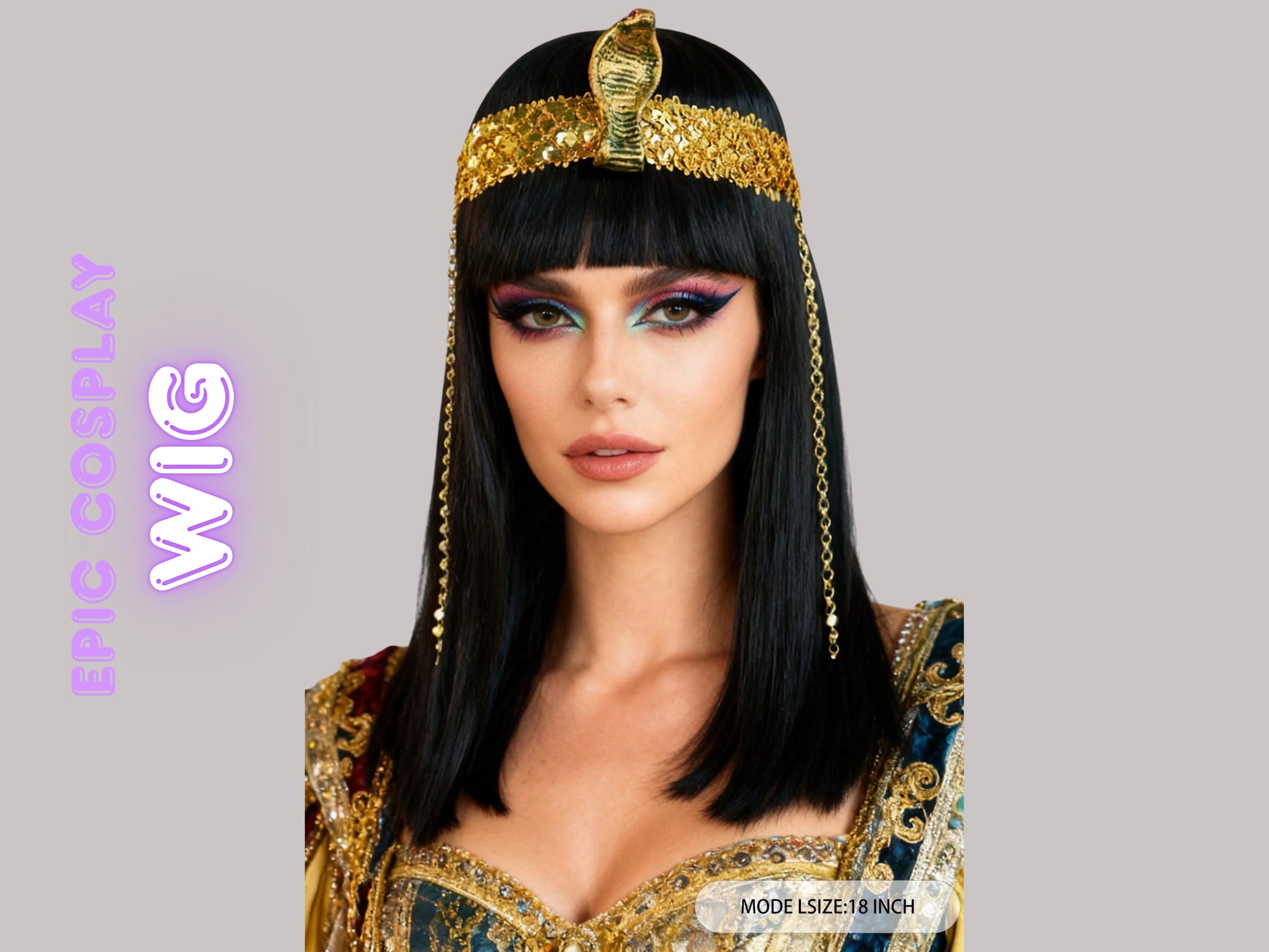 Accessoires de costume égyptien Cléopâtre Serpent Serre-tête, ceinture, collier, bracelets pour femmes, hommes, filles, bijoux d'Halloween