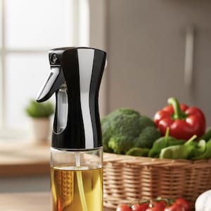 Olivenöl Sprühflasche zum Kochen | Nachfüllbarer Ölsprüher 200/300/500ml