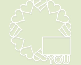 You cut file (svg dxf png ) for Silhouette & Cricut, digital scrapbooking, card making, paper cutting, decals, DIY.