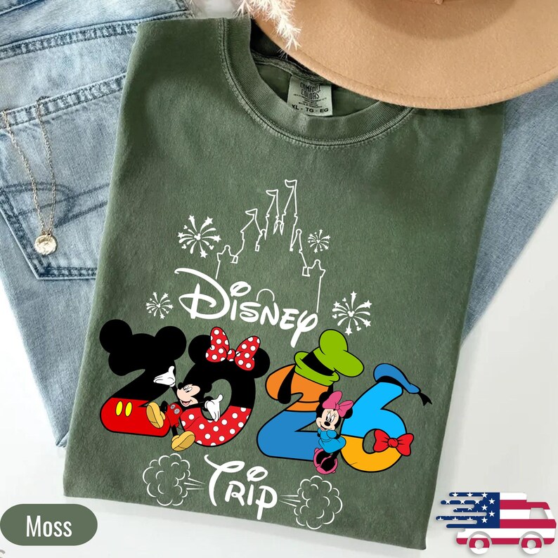 disney vacay 2026, disney vacation 2026, custom disney tee, theme park shirt, disney family tee, disney trip tee, disney vacation, mickey and minnie, 2026 disney tshirt, disney 2026, disneyland 2026, disneyworld 2026, epcot 2026 s