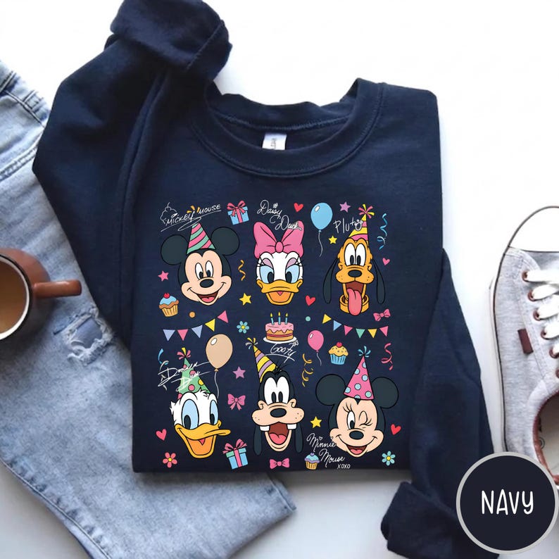 disney signature tee, disney squad crew, minnie birthday tee, magic kingdom tee, mickey and friends, birthday boy girl, disney birthday gift, disney world shirt, donald birthday tee, family matching tee, daisy goofy shirt, it's my birthday tee, kid toddler shirt