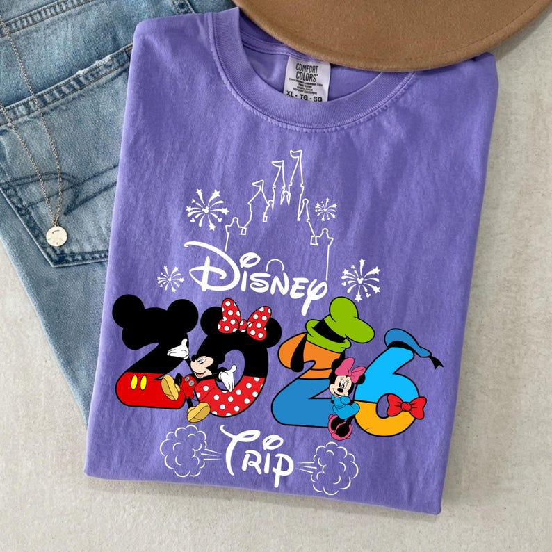 disney vacay 2026, disney vacation 2026, custom disney tee, theme park shirt, disney family tee, disney trip tee, disney vacation, mickey and minnie, 2026 disney tshirt, disney 2026, disneyland 2026, disneyworld 2026, epcot 2026 s