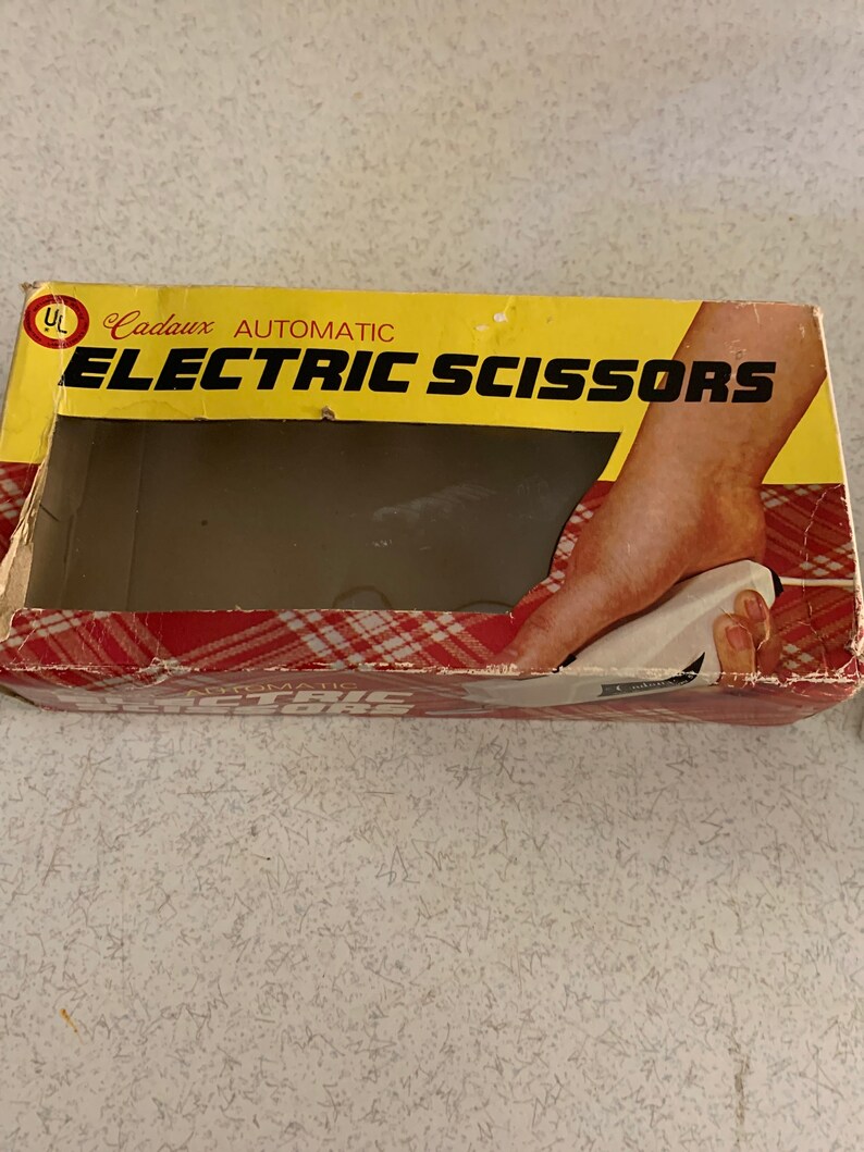 VINTAGE Electric Scissors Etsy