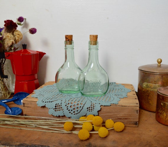 2 Vintage Almaden Pony Wine Bottles Vineyards in Los Gatos Etsy