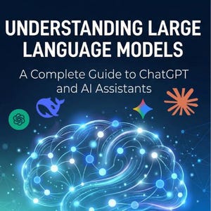 Understanding Large Language Models Ebook | ChatGPT Guide for Beginners | AI Assistant Tutorial | Learn AI Basics Step by Step