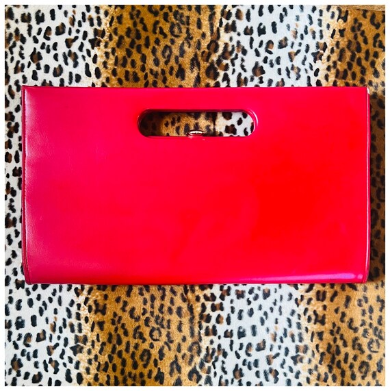 80s VINTAGE Mod Revival Rectangle Rectangular Geo… - image 2