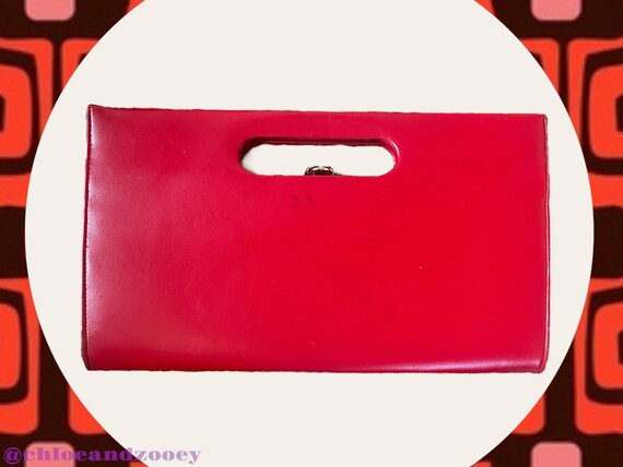 80s VINTAGE Mod Revival Rectangle Rectangular Geo… - image 1