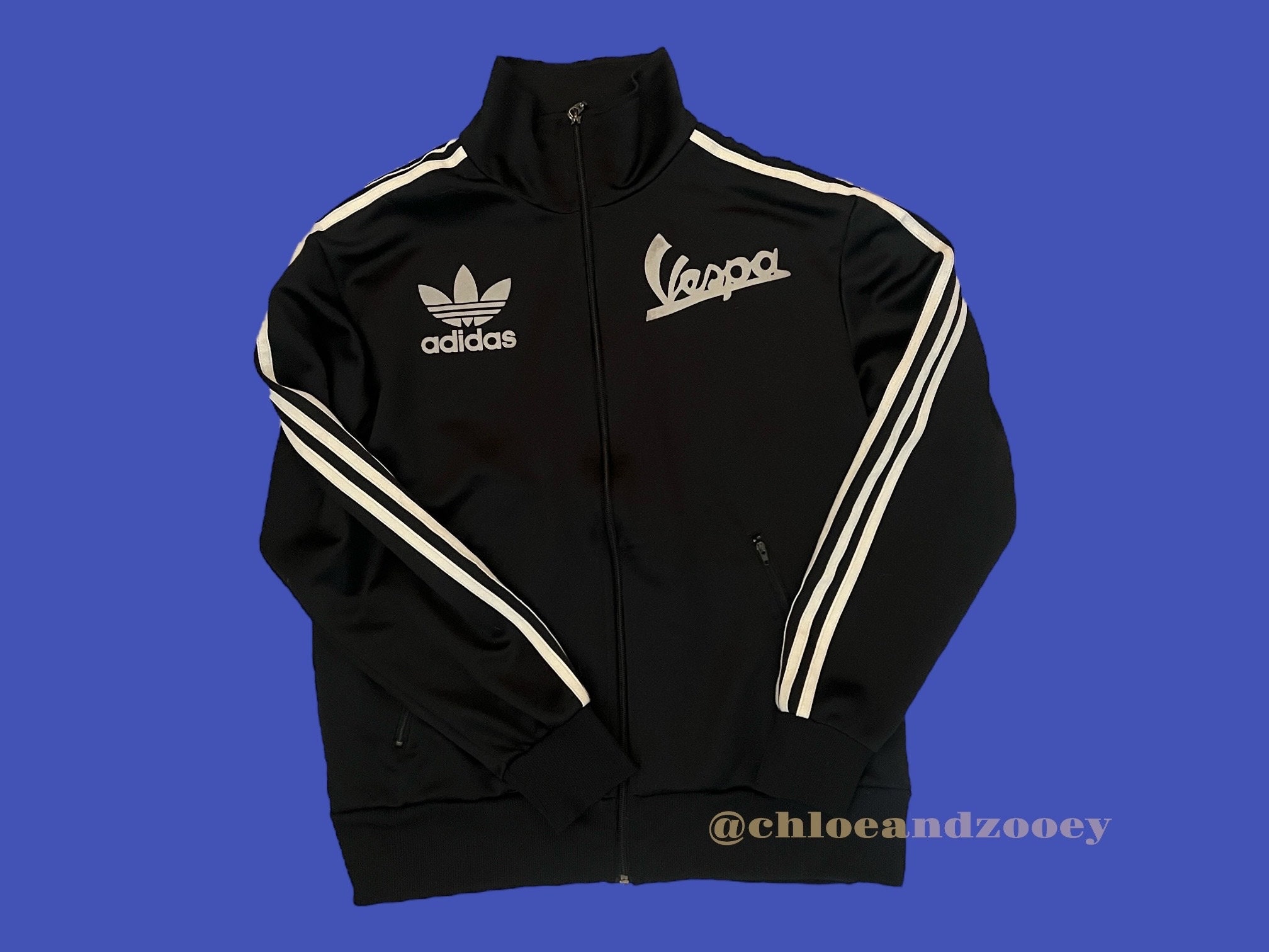 Vintage Adidas Vespa Track Jacket Scooterist Piaggio Scooter Vintage Adidas Vespa Track Jacket Scooterist Piaggio Scooter