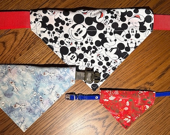 Over the Collar Pet Bandanas