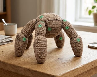 Rocky the Eridian Crochet Pattern (PDF) | Project Hail Mary Inspired Amigurumi Plush Toy | Instant download