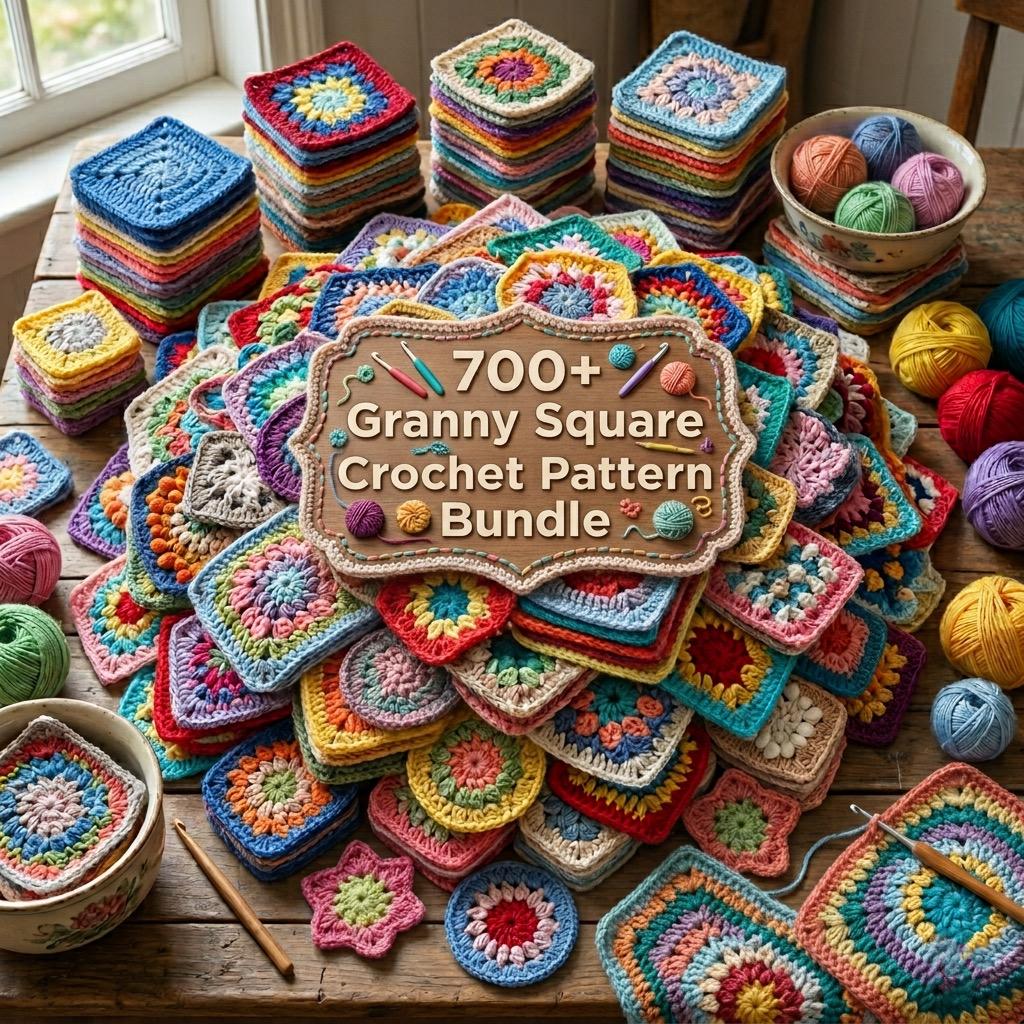 Granny square set - Etsy 日本
