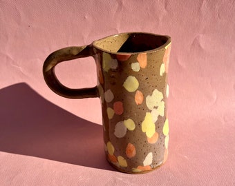 Big Tall Handmade Colorful Ceramic Mug