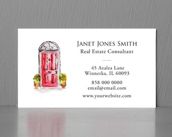 Red Front Door Business Card