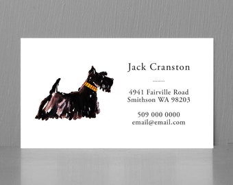 Scottish Terrier Business Cards, Scottie Business Cards