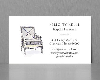 Interior Design Business Card, Home Staging Business Card