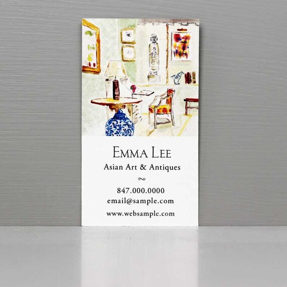 Interior Design Business Card Interior Decorator Design Blogger