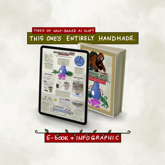 Emergency Water Purification E-book | Survival Guide + Infographic (digital  Download) - Etsy