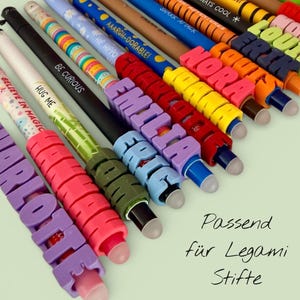 Personalisiertes Namensschild für Legami-Stifte – 3D-Druck Unikat