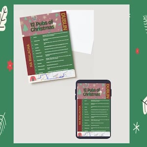 12 Pubs of Christmas Dublin City Guide – Digital Download PDF