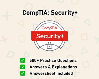 Preguntas de práctica para certificaciones CompTIA: Security+ / ExamPrep