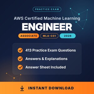 Ingeniero de aprendizaje automático certificado por AWS - Asociado (MLA-C01)