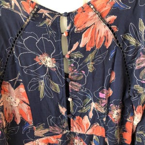 Free People Eyes On You Blue Floral DresS Bild 7